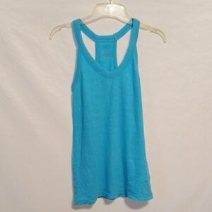 Old Navy Active Vibrant Blue Tank Top